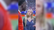 Viralizan la mirada de la periodista más famosa de Argentina a Alphonso Davies: juzguen ustedes