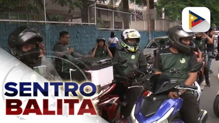 Ilang delivery riders, sumailalim sa seminar para maprotektahan ang sarili para hindi masangkot sa kalakaran ng ilegal na droga