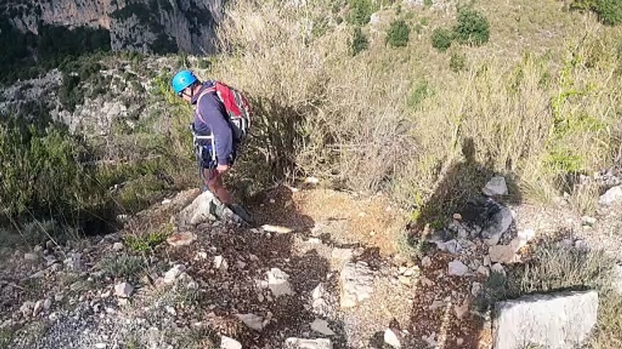 16 Via cordata Trou du Renard 2023 (Blue On Black)