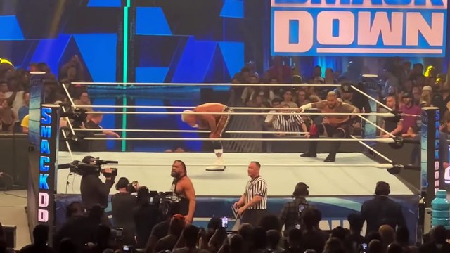 Jacob Fatu Destroys Cody Rhodes, Randy Orton and Kevin Owens - WWE Smackdown 6/21/2024