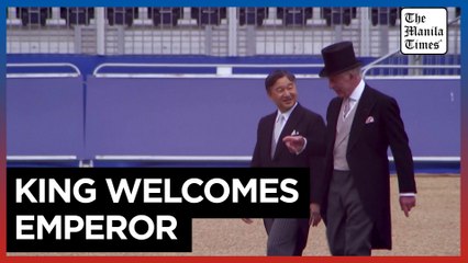 King Charles leads ceremonial welcome for Emperor Naruhito's state visit