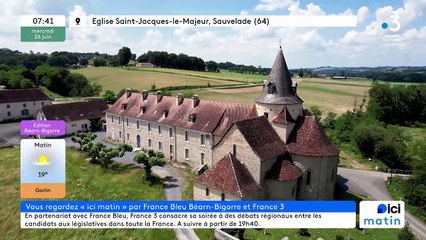 26/06/2024 - Le 6/9 de France Bleu Béarn Bigorre en vidéo