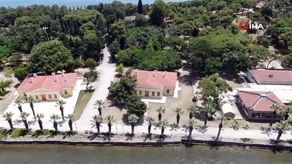 Osmanlı mirası Karantina Adası, 155 yıl sonra restore edildi
