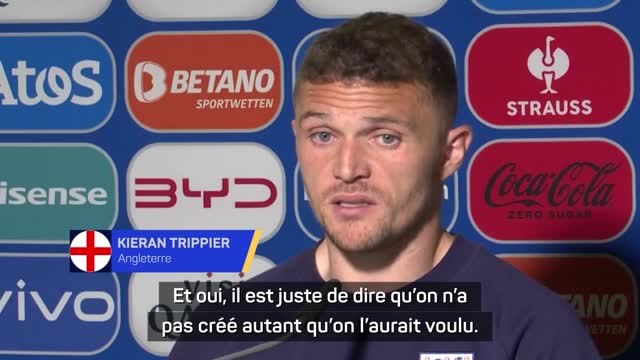 Angleterre - Gordon et Trippier retiennent la 1ère place mais veulent faire mieux