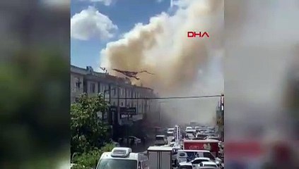 İstanbul'da sanayi sitesinde yangın paniği