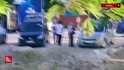 Adana'da koyunu havaya atıp yerde tekmeleyen besici