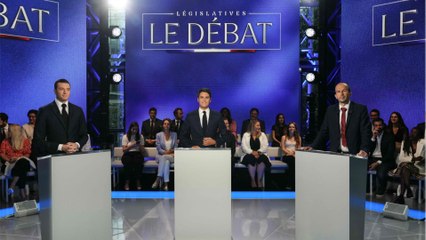 GALA VIDÉO - Débat des législatives : ce détail qui n’a pas échappé aux internautes