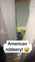 AMERICAN ROBBERY  - #funny #funnyfails #funnyvideo #humor #humour #humormemes #fails
