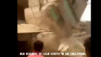 Old building collapsed