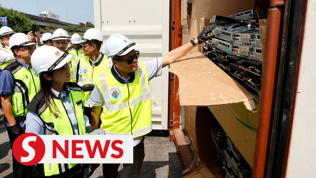 Malaysia uncovers at least 106 containers of e-waste in ports, vows stricter enforcement