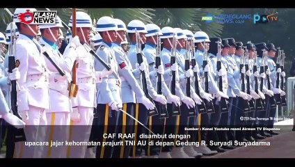 KASAU MARSEKAL M. TONNY HARJONO TERIMA KUNJUNGAN KEHORMATAN CAF RAAF DI MABESAU