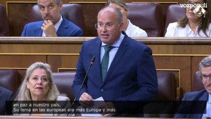 Tellado (PP) a la ministra Ribera: "Los españoles han dicho 'más Teresa, no interesa'"