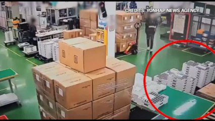 Corea del Sud, lo scoppio del rogo nell'impianto di batterie al litio