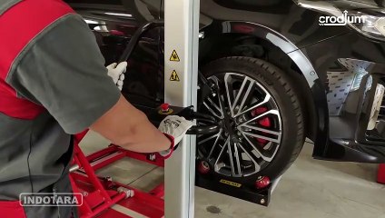 CRODIUM HEAVY DUTY WHEEL LIFTER WLC-02 ANGKAT RODA KENDARAAN DENGAN MUDAH