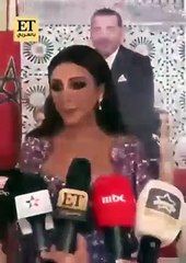 موقف محرج لأنغام في المغرب