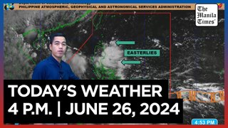 Today's Weather, 4 P.M. | June 26, 2024
