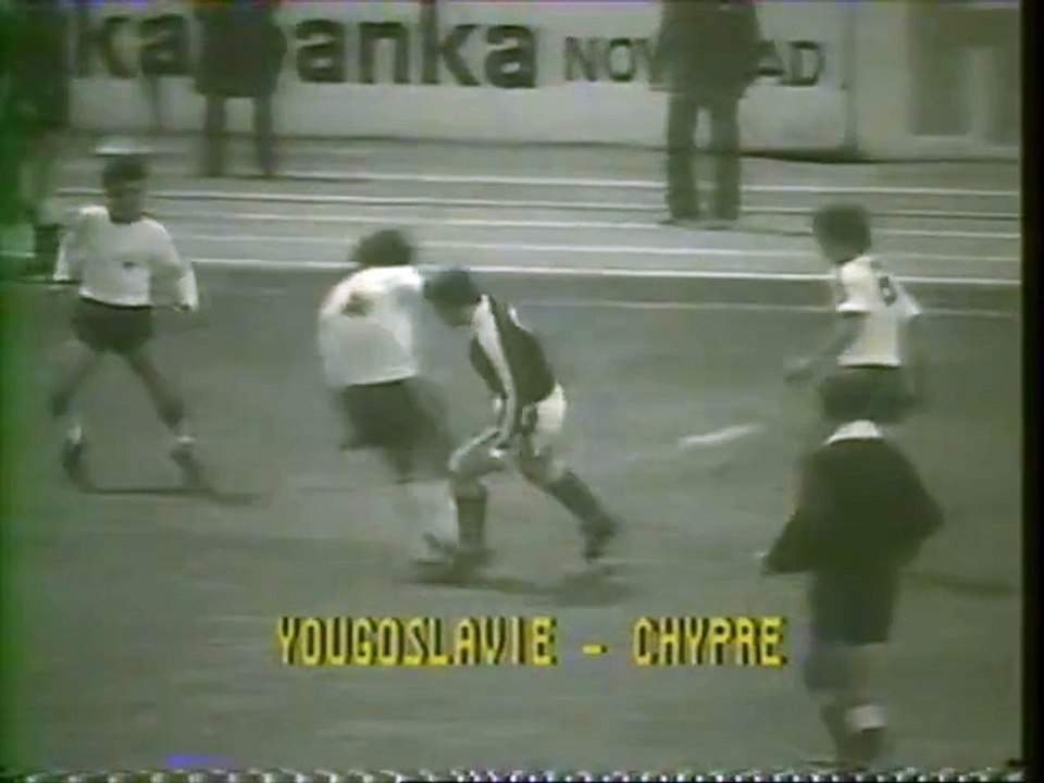 YOUGOSLAVIE  - CHYPRE  - 1979 -