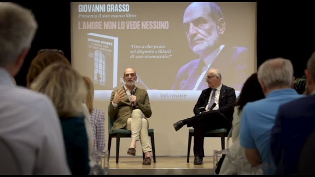 Libri, Giovanni Grasso e L'Amore non lo vede nessuno