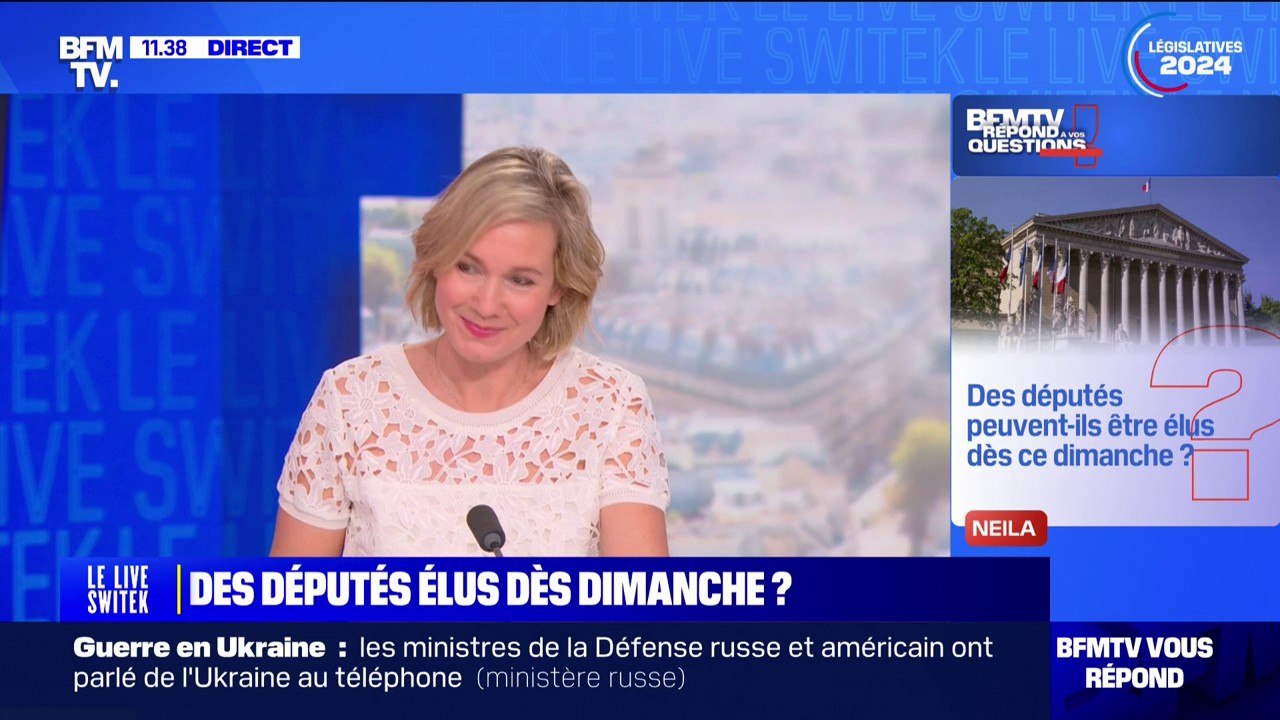 Législatives: est-ce possible que des députés soient élus dès le premier tour? BFMTV répond à vos questions