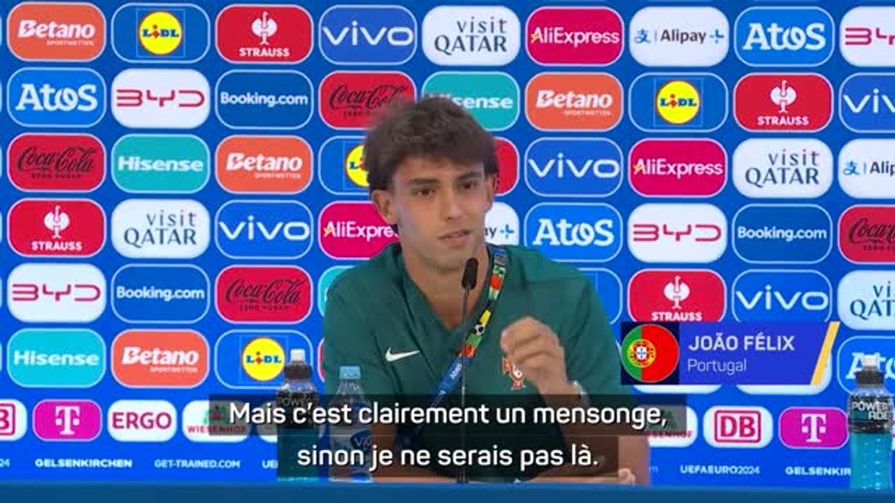 Portugal - João Félix en clash avec Martinez ? “Un mensonge, je suis juste allé aux toilettes”