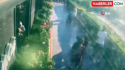 Bebek arabasını çalan şüpheli yakalandı