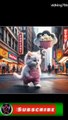 kitten prepare the popcorn/बिल्ली का बच्चा पॉपकॉर्न तैयार करें#viral#short#ai#vidking786