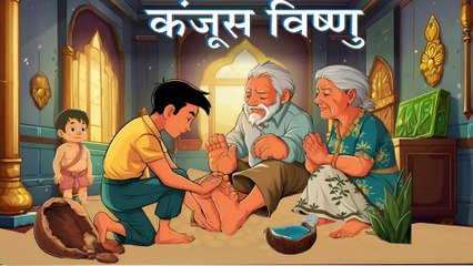कंजूस किसान एंव दयालु पोता | Kanjoos kisan evam dayalu pota  |The miser farmer and the kind grandson