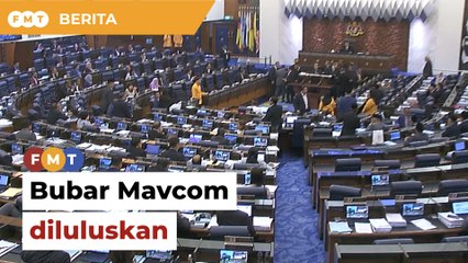 RUU bubar Mavcom lulus