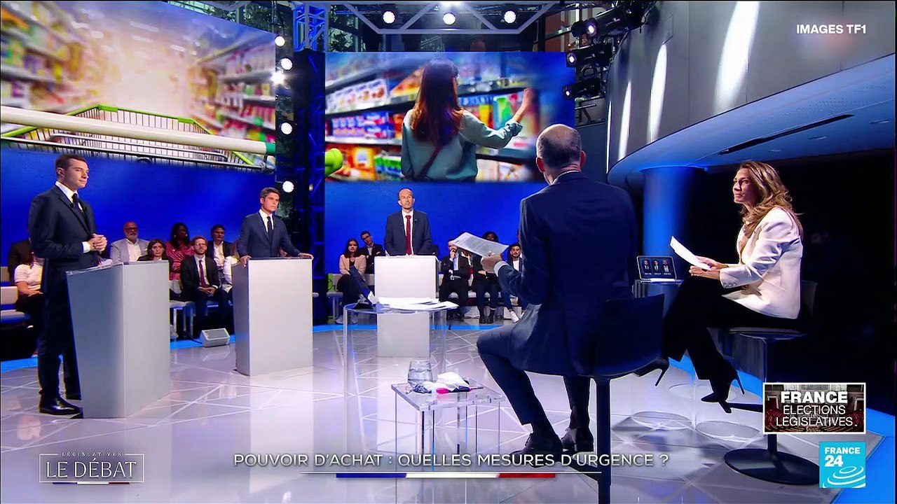 Premier débat avant les élections législatives : trois blocs politiques bien distincts