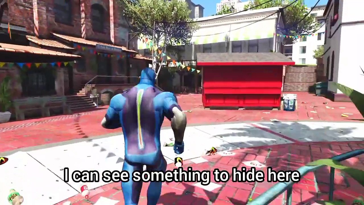 Superhero Playing A Hide N Seek Game With | Rope Hero, Tipson, Granny, Grandpa, Mutant, Hulk, and Dangerous Villain | #ropeherogaming