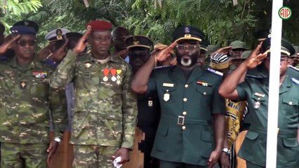 Région-Séguéla / Présentation des nouvelles recrues de la classe 2023-1A au drapeau