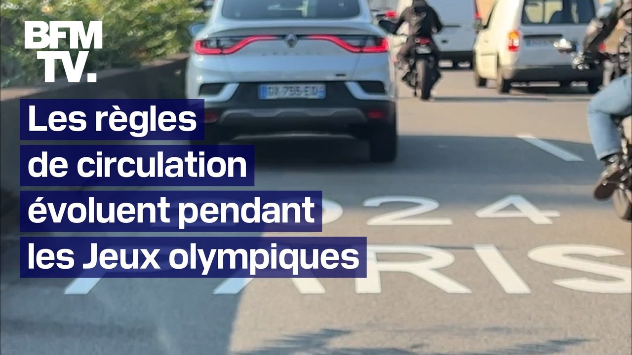 JO 2024: ces voies où vous ne pourrez plus circuler sans autorisation, notamment sur le périphérique