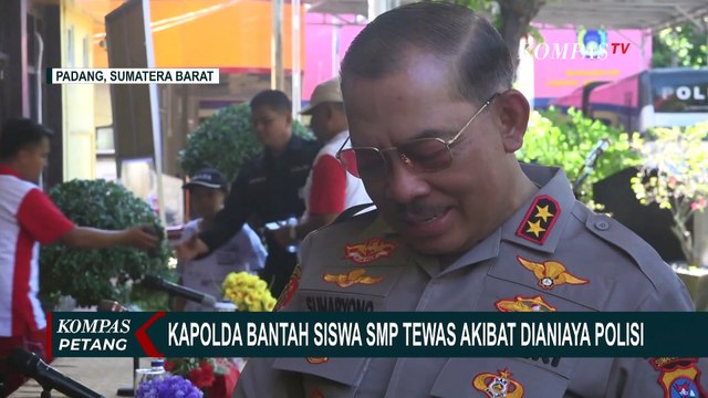 Kapolda Sumatera Barat Bantah Dugaan Siswa SMP Dianiaya Polisi hingga Meninggal di Jembatan Kuranji