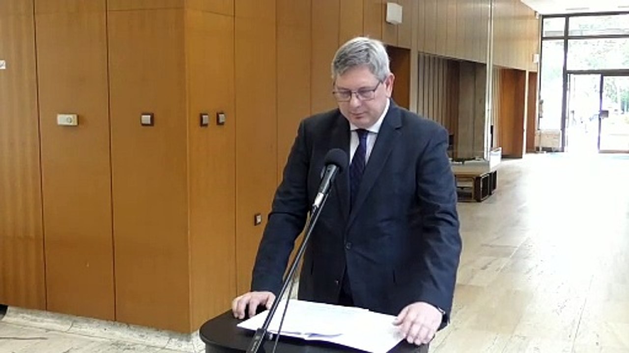 Brífing ministra spravodlivosti B. Suska po rokovaní vlády SR l 26.6.2024