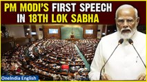 PM Modi Makes His First Speech In Lok Sabha After Being Elected As PM For Third Historic Term