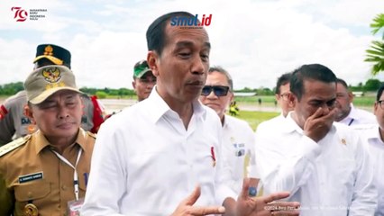Presiden Jokowi Tinjau Bantuan Pompa Air di Kotawaringin Timur untuk Antisipasi Kekeringan