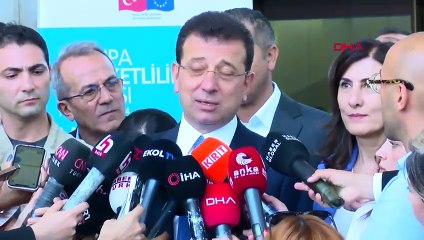 Ekrem İmamoğlu, gazetecilerin sorularını yanıtladı