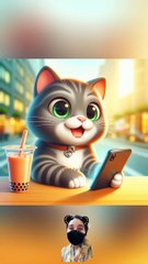 phone battery can't die #cat #funny #kitten #cute #catlover #shorts