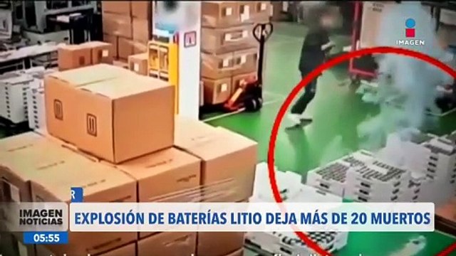Incendio en planta de baterías de litio en Corea del Sur deja al menos 20 muertos
