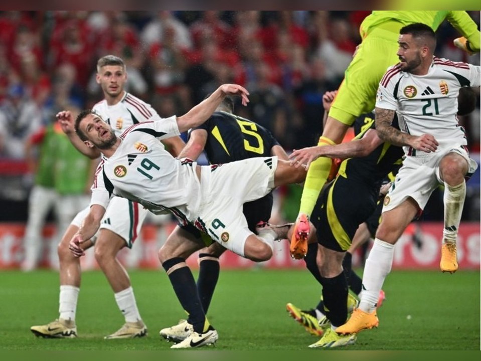 Erstes Foto von Ungarns Stürmer Varga nach Horror-Zusammenprall