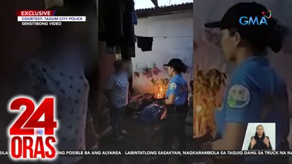 Patay na bagong silang na sanggol, nakasilid sa plastic nang matagpuan sa kanal | 24 Oras