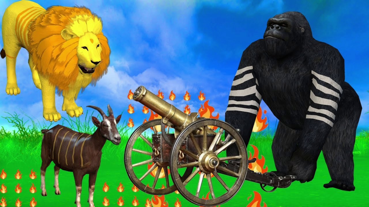 Sunny Sher or Mina Bakri ki Dosti | Suchi Dosti ki Kahani | Animals Story for kids