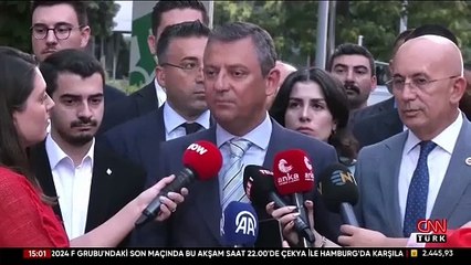 Özgür Özel'den Cumhurbaşkanı Erdoğan'a yanıt