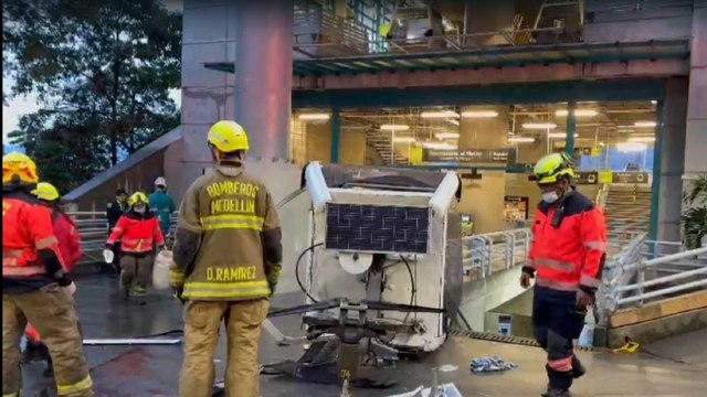 ¿Qué provocó la caída de la cabina del Metrocable en Medellín?: gerente del Metro responde