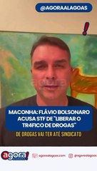 MACONHA: FLÁVIO BOLSONARO ACUSA STF DE "LIBERAR O TR4FICO DE DROGAS"