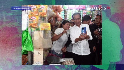 Reaksi Jokowi Saat Blusukan Cek Harga Sembako di Kalimantan Tengah