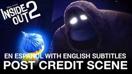 INSIDE OUT 2 POST CREDIT SCENE: EN ESPANOL WITH ENGLISH SUBTITLES