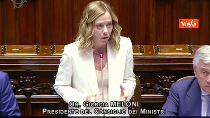 Meloni: "Mi auguro che opposizione supporti battaglia a Ue su assegno unico"