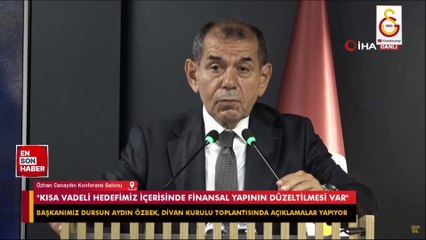 Dursun Özbek: 2025 yılında 25. şampiyonluk yani 5. yıldız hedefimiz var