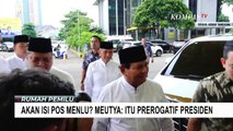 Respons soal Isi Pos Menlu, Meutya: Hak Prerogatif Prabowo